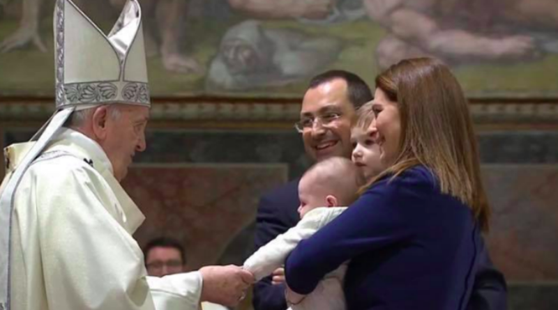 Papa krstio sina Silvije Vasilj iz Međugorja, sestre manje poznate vidjelice Jelene