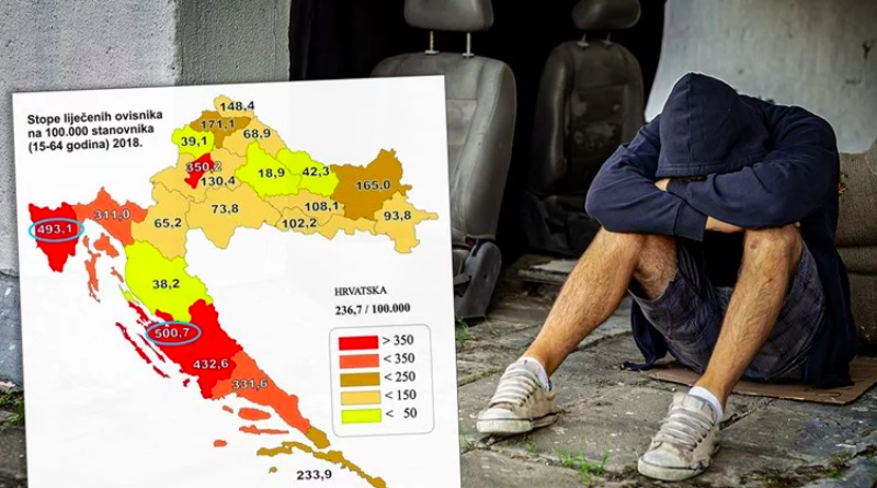 Mislite da Split ima velik problem s drogom? Nije ni blizu ovom gradu