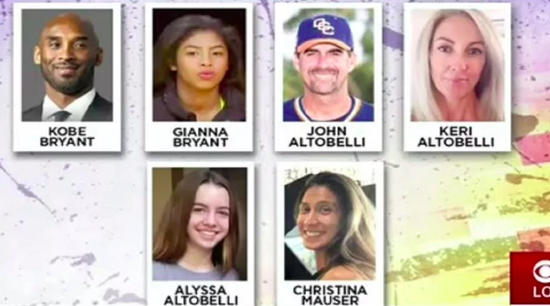 Poznate sve žrtve nesreće u kojoj je poginuo Kobe Bryant