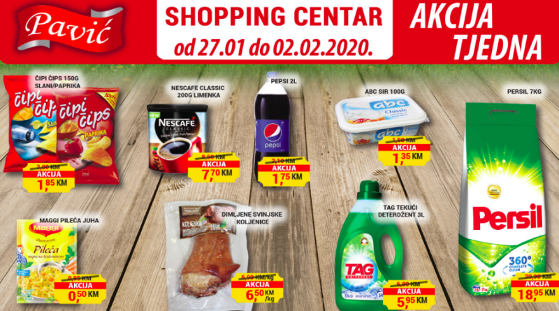 Vikend akcija u shopping centru “Pavić”