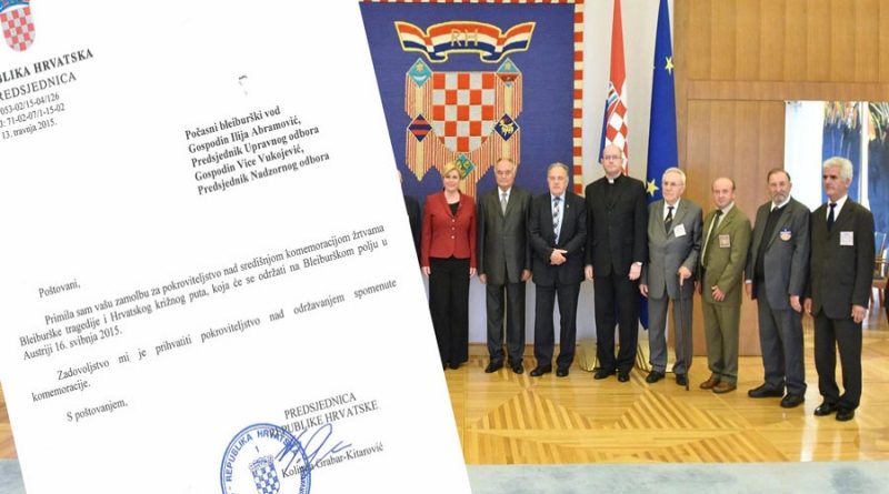Sjećate li se tko je obnovio pokroviteljstvo nad Bleiburškom komemoracijom?