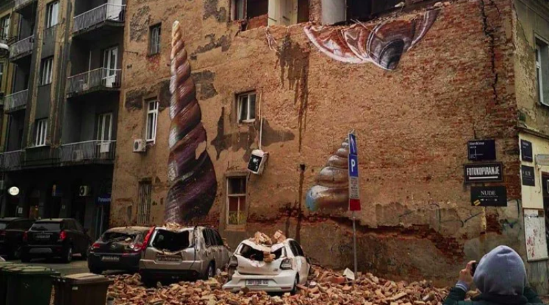 Nakon Korone, nezapamćen potres u Zagrebu. Popucali zidovi, ljudi pred zgradama
