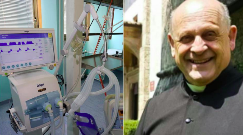 Svećenik odbio respirator kako bi spasio nepoznatog mladića, preminuo nedugo nakon