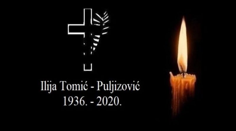 Posljednji ispraćaj Ilije Tomića – Puljizovića bit će 30. svibnja u Kovačima