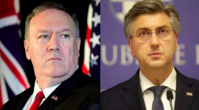Plenković i Pompeo razgovarali i o BiH