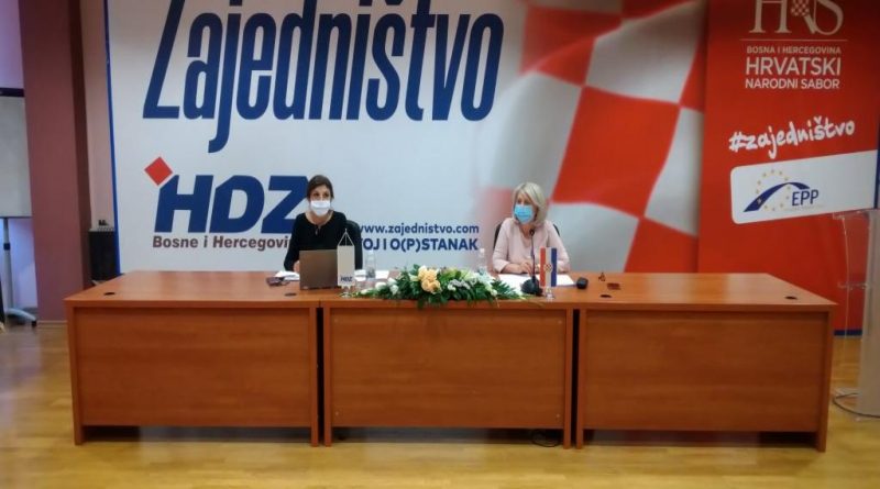 ODRŽANA SJEDNICA PREDSJEDNIŠTVA HDZ-a: Upućujemo srdačne pozdrave predsjedniku Čoviću uz želju što skorijeg i uspješnijeg oporavka i povratka svakodnevnim aktivnostima