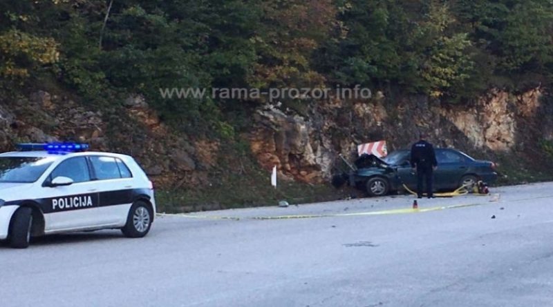 Stravična nesreća na putu Rama - Tomislavgrad, dvoje mrtvih