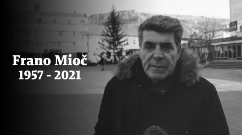 Odlaze doajeni livanjskog novinarstva – Na bolji svijet preselio i Frano Mioč