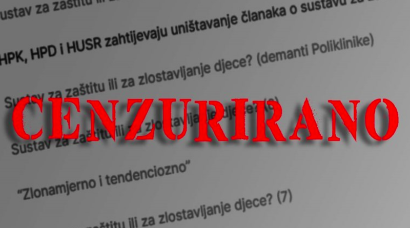 Sud je zabranio pisati tekstove o nekome. To je suludo, skandalozno i opasno
