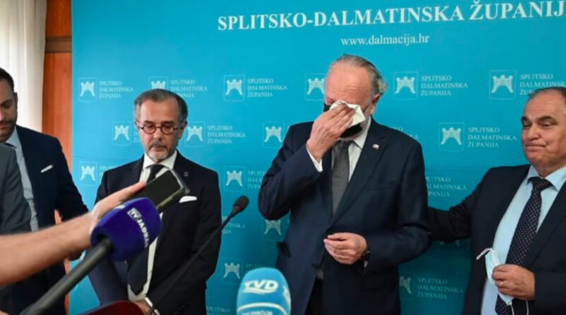 VIDEO Čileanski ministar rasplakao se na presici u Splitu nakon pitanja o Hrvatskoj