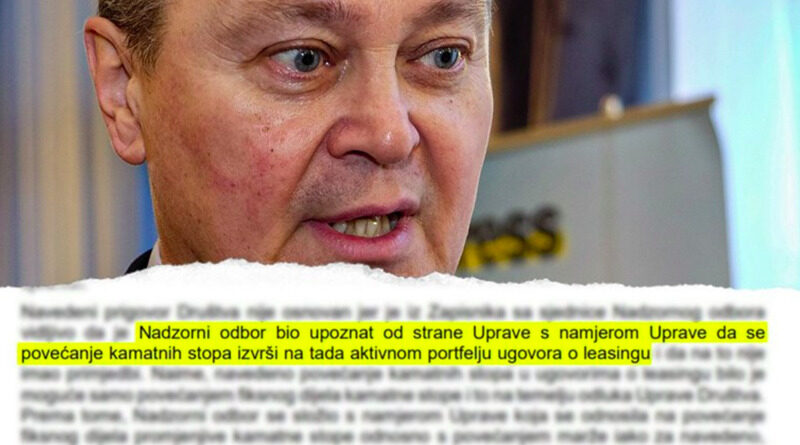 Šef Hrvatske udruge banaka bio je na čelu tijela koje je odobrilo milijunsku prevaru