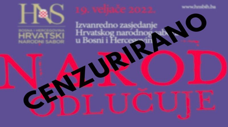 SLOBODNO OTVORITE HNS ZA JAVNOST – HRS TAMO NEĆE SUDJELOVATI