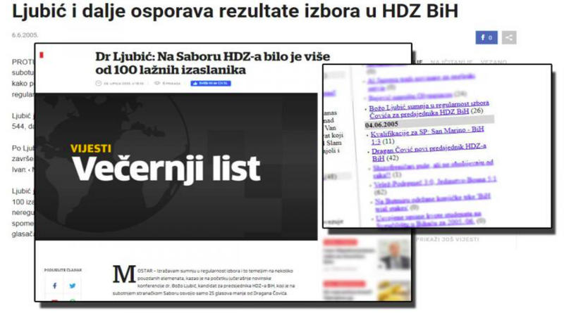 Kako je govorio Ljubić: Sabor na kojem je izabran Čović trebalo je srušiti