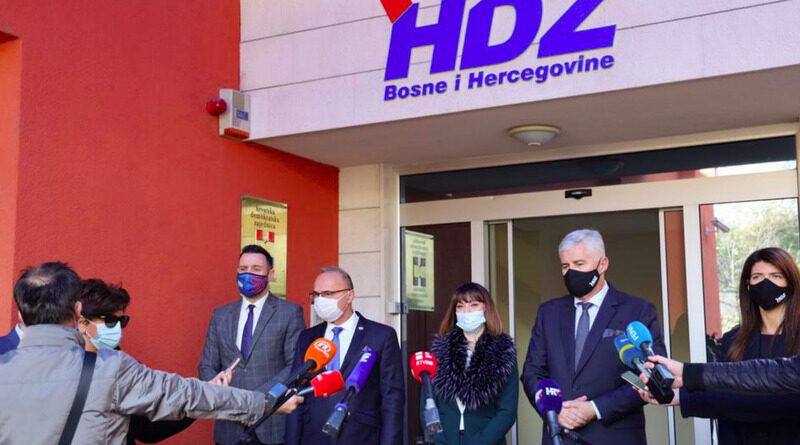 Na sjednici Predsjedništva HDZ-a BiH govorit će se i o pripremi Izvanrednog zasjedanja HNS-a