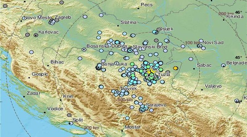Potres snage 4,2 stupnja osjetio se na širem području BiH, epicentar kod Tuzle