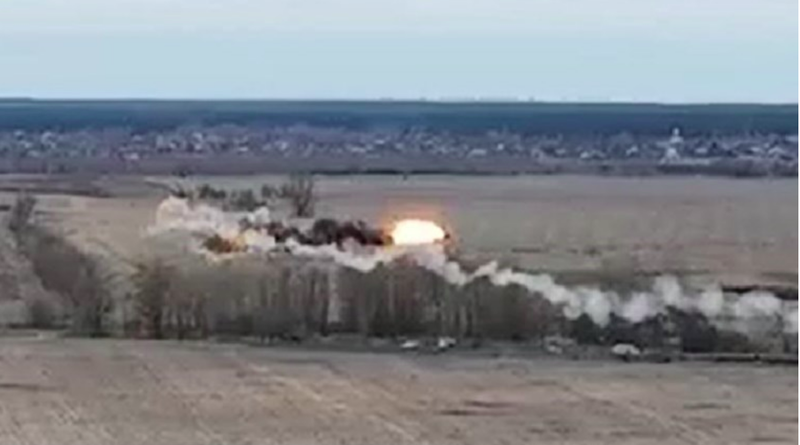 Ukrajina objavila snimku: Ovako umiru okupatori, ovaj put u helikopteru