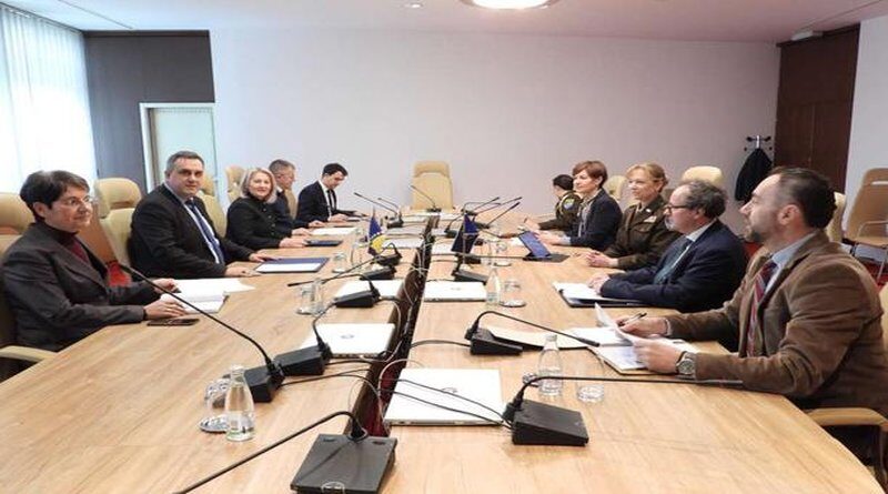 Sarajlić, Krišto i zapovjednica NATO stožera razgovarali o obrani i sigurnosti u BiH
