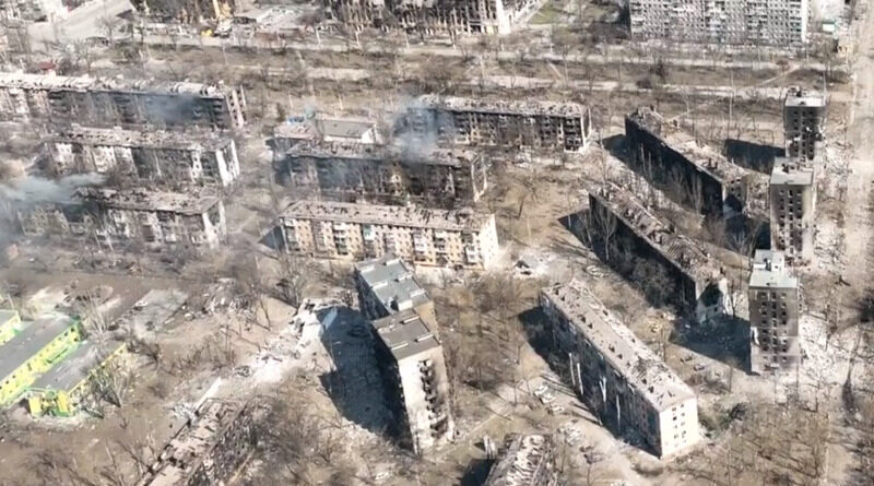 Užas: Objavljena snimka Mariupolja iz zraka - grad više ne postoji
