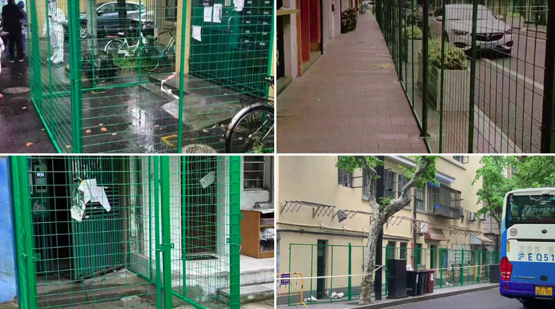 Ovako izgleda Šangaj. Sad stavljaju kaveze da ljudi ne mogu izaći iz zgrada