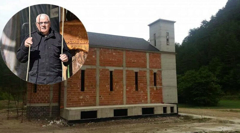 FOTO  HUSEIN JE SAGRADIO KATOLIČKU CRKVU KOD BUGOJNA Prvu misu predvodit će kardinal Vinko Puljić na Gospu od Anđela