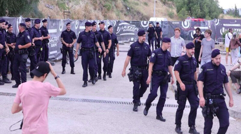 Policija objavila koliko je droge oduzela na prvoj večeri Ultre