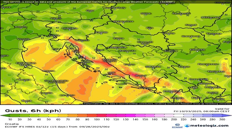 Zima stiže ranije nego ikad: Olujna bura, snijeg i mraz već idući tjedan!