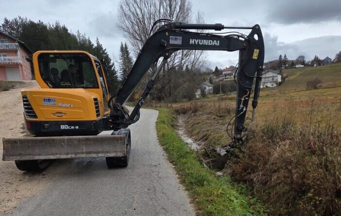 Javno komunalno poduzeće Tomislavgrad provelo treće ovogodišnje čišćenje kanala Tabašnica