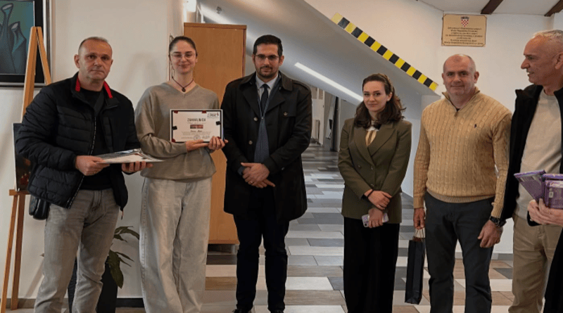 Ministar Ante Tadić uručio nagrade pobjednicima likovnog natječaja “Moja škola se sjeća”