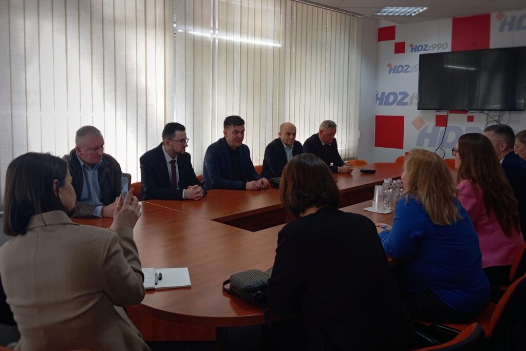 Hrvatski politički blok u Mostaru s veleposlanicima nordijskih zemalja o izborima i europskom putu BiH