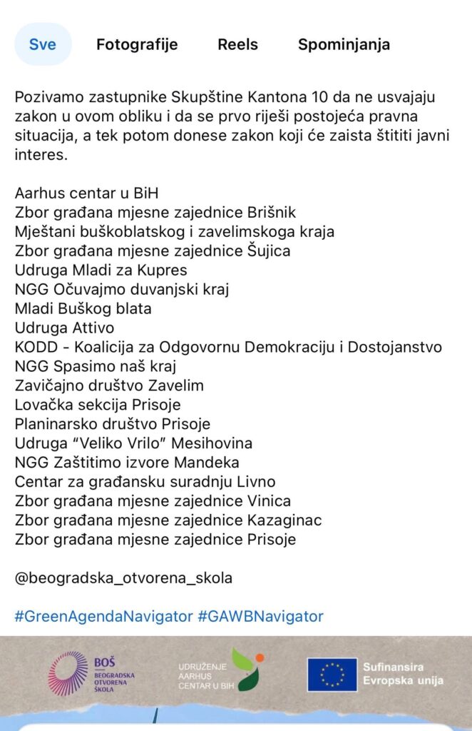 Beogradska otvorena škola u HBŽ-u: regionalna suradnja ili politički interes?