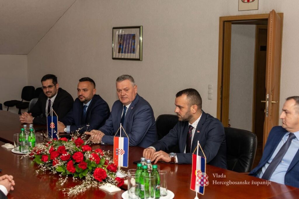 Ministar demografije i useljeništva Republike Hrvatske Ivan Šipić danas boravio u službenom posjetu Hercegbosanskoj županiji