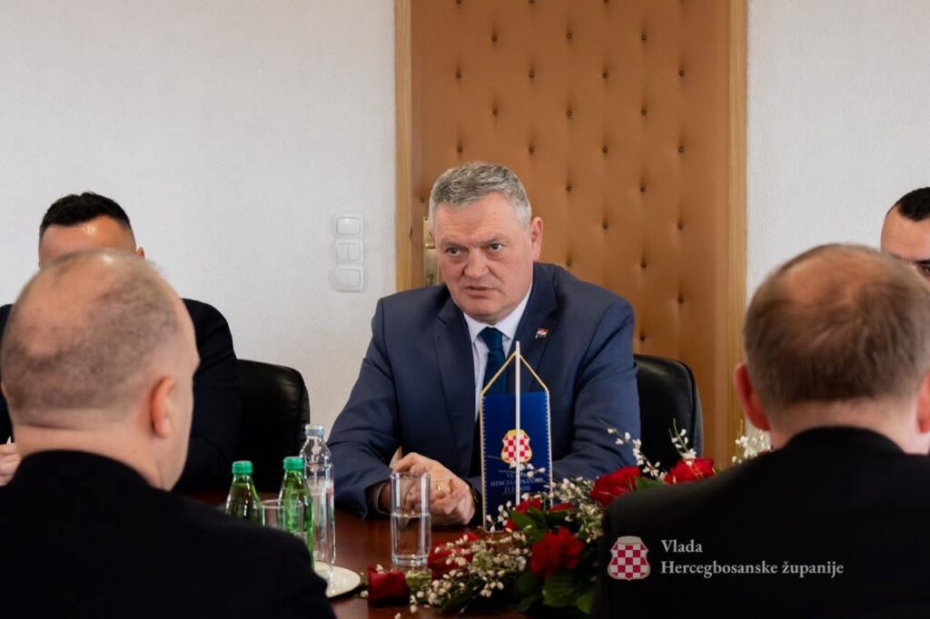 Ministar demografije i useljeništva Republike Hrvatske Ivan Šipić danas boravio u službenom posjetu Hercegbosanskoj županiji