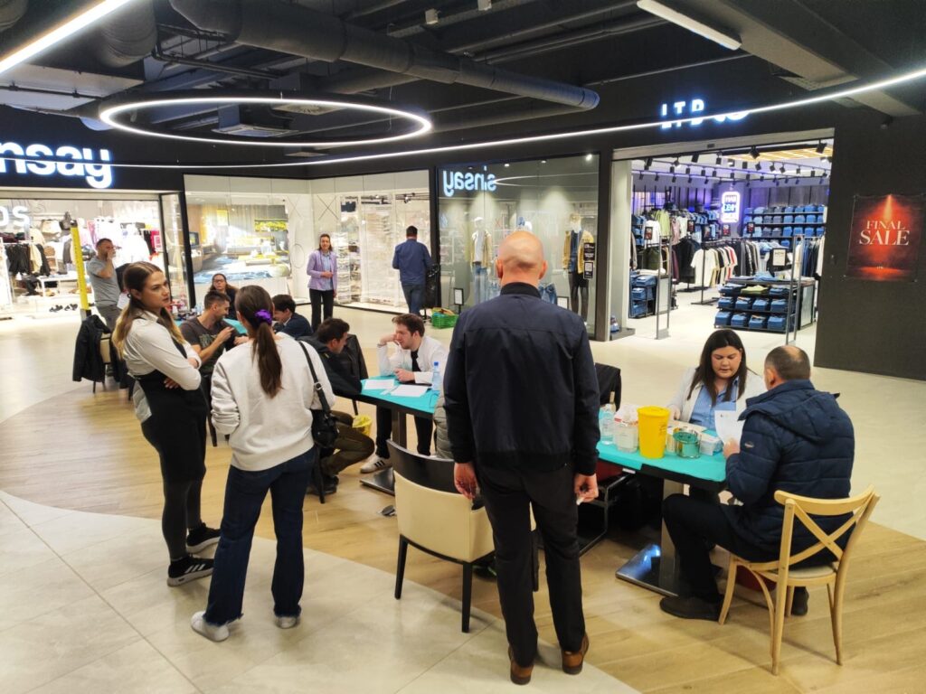 U Tomislavgradu održana akcija dobrovoljnog darivanja krvi: 45 osoba darovalo krv