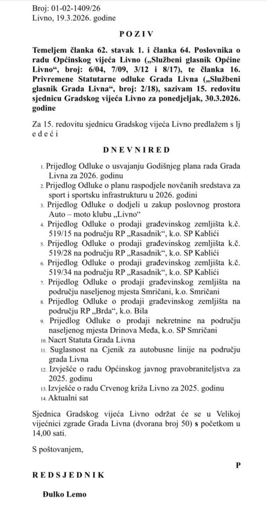 Hoće li doći po povećanja cijena karata za prijevoz učenika u Livnu?