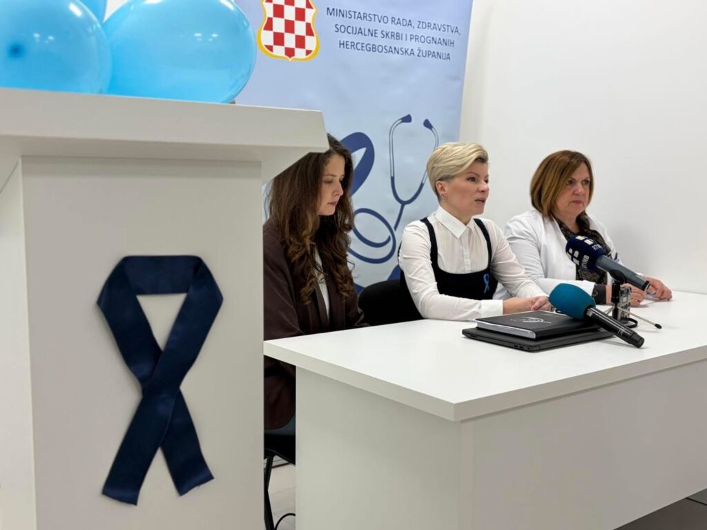 Početak kampanje „Plavi ožujak“ – mjesec prevencije i borbe protiv karcinoma debelog crijeva