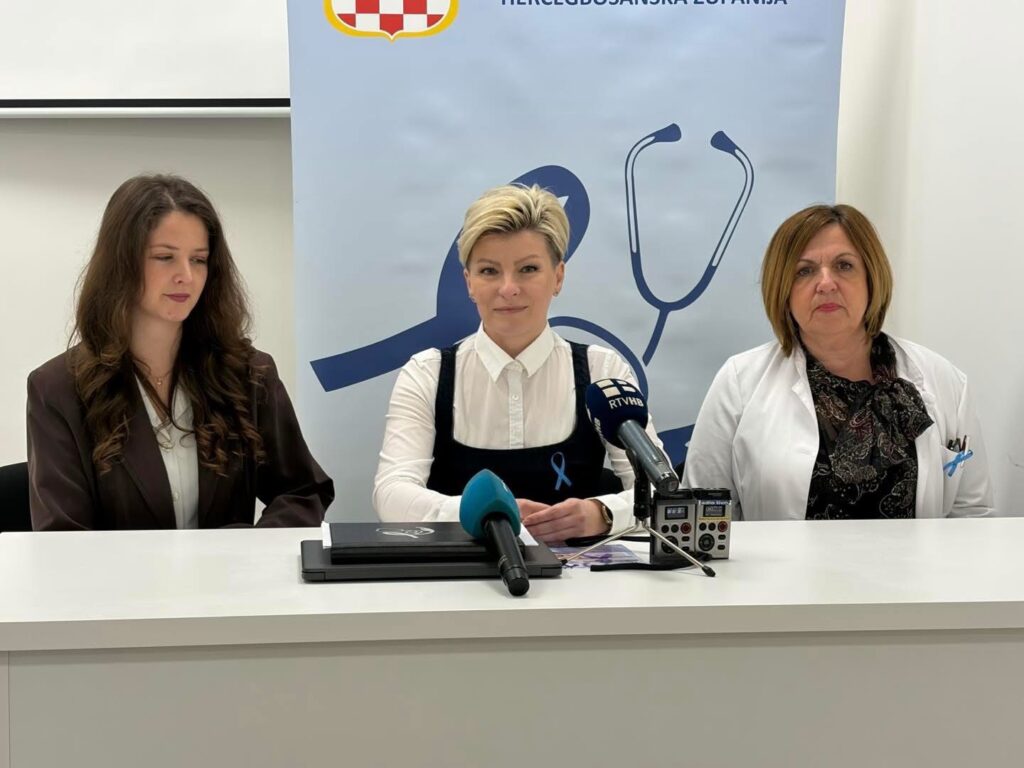 Početak kampanje „Plavi ožujak“ – mjesec prevencije i borbe protiv karcinoma debelog crijeva