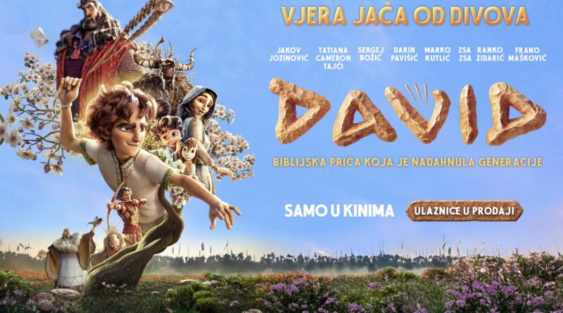 Animirani film “David” stiže u Livno: Priča o hrabrosti, vjeri i pobjedi nad Golijatom