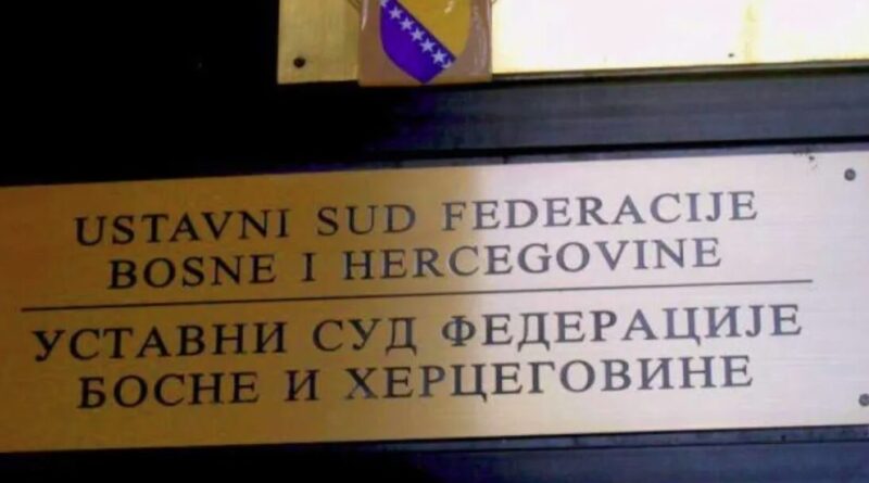 Privatno-zdravstveni razlozi: Sudac Ustavnog suda Federacije BiH Boris Barun podnio ostavku Privatno-zdravstveni razlozi: Sudac Ustavnog suda Federacije BiH Boris Barun podnio ostavku