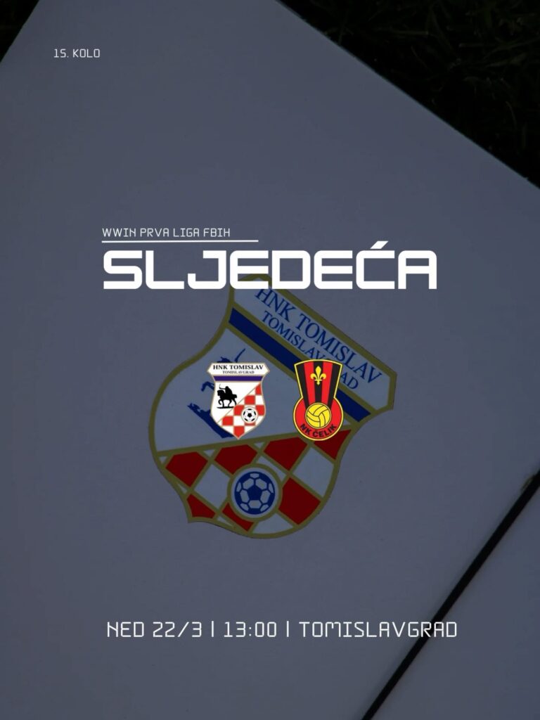 Derbi u Tomislavgradu: Lider Čelik gostuje kod Tomislava uz dolazak 500 Robijaša