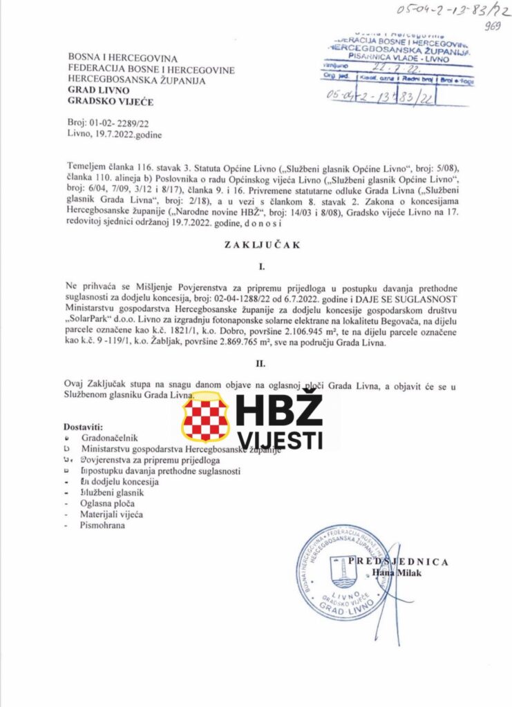 Solarna priča Begovače: Je li Grad Livno u tišini ‘prodao’ sunce investitorima?