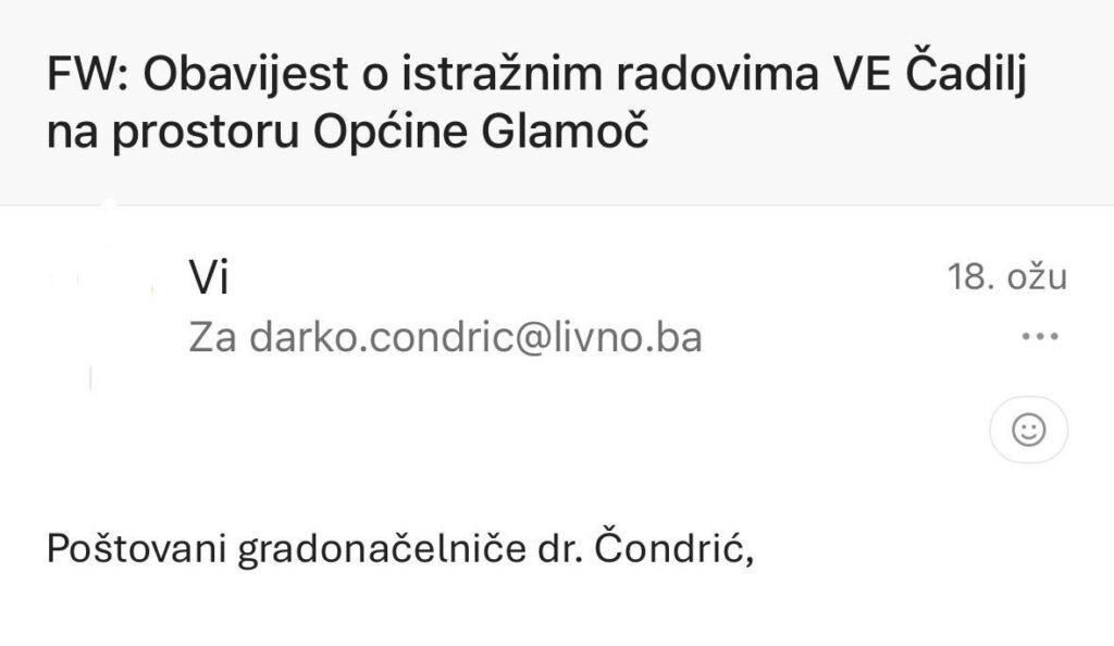 Dopis razotkriva: Čondrić 18.ožujka upoznat s radovima na Kruzima?