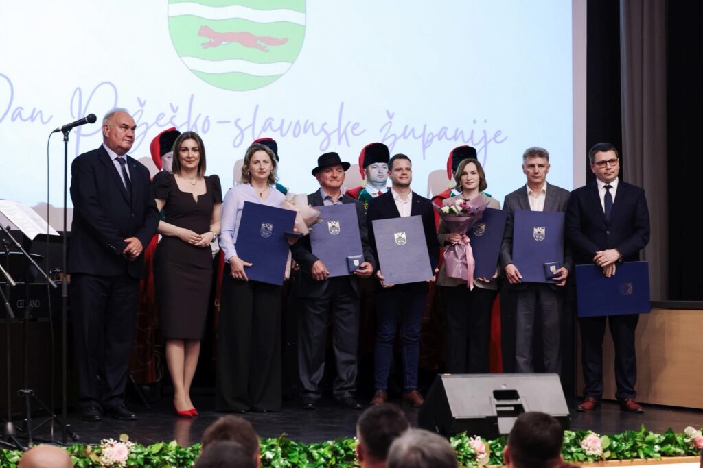 Predsjednik Vlade Hercegbosanske županije dr.sc.Ivan Vukadin na obilježavanju Dana Požeško-slavonske županije