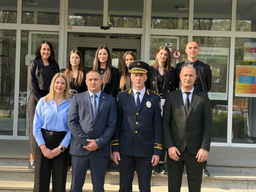 Svečana prisega mlađih inspektora u Ministarstvu unutarnjih poslova HBŽ-a