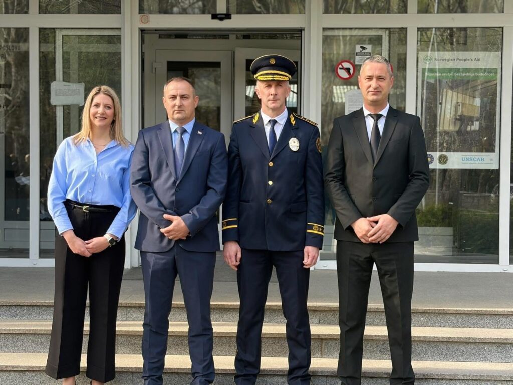 Svečana prisega mlađih inspektora u Ministarstvu unutarnjih poslova HBŽ-a