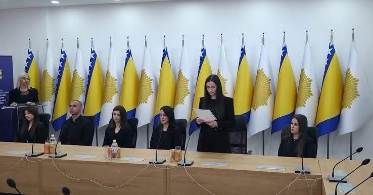 Svečana prisega mlađih inspektora u Ministarstvu unutarnjih poslova HBŽ-a