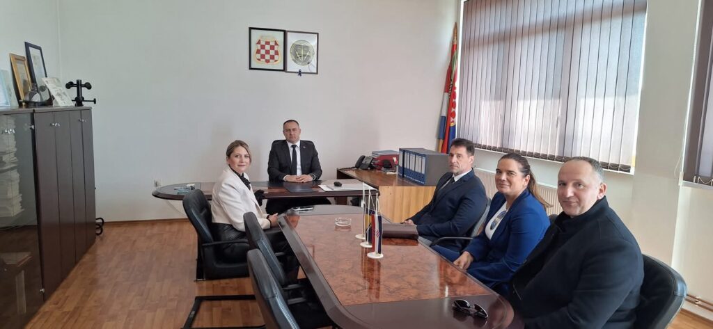 Posjeta izaslanstva Policijske akademije MUP-a Republike Hrvatske ministarstvu unutarnjih poslova Hercegbosanske županije